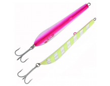 Пилькер Viking Jig светящийся 500гр (04 Silver Pink Lumo)